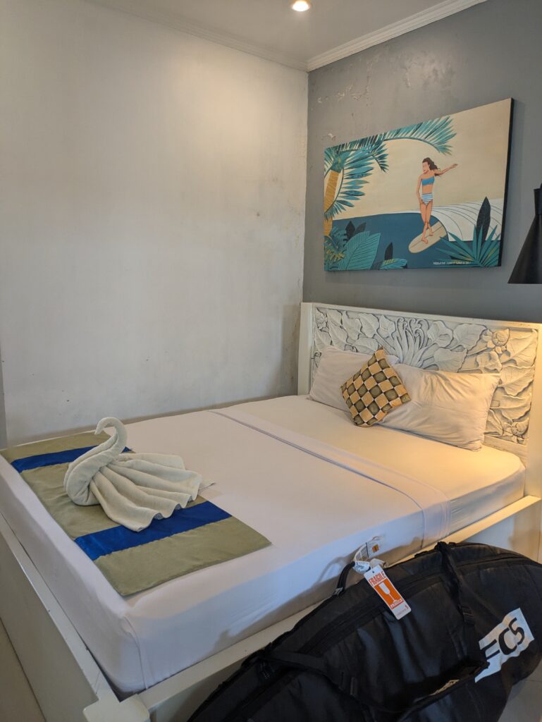 The point Surfcamp Baliの部屋内部