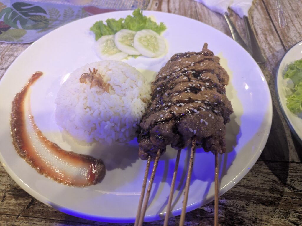 Naya's Kitchenのサテ